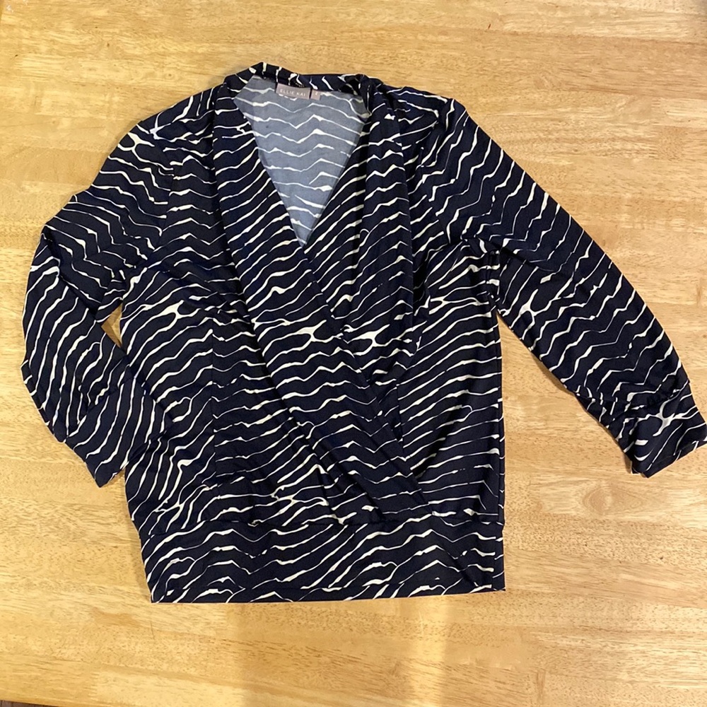 Faux wrap zebra/marble top